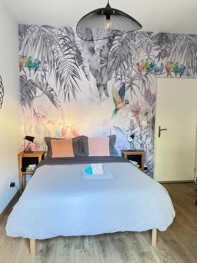 Chambre Tropicale Privee Au Coeur D'Un Village Calme Et Proche Du Vignoble Vinzelles Dış mekan fotoğraf